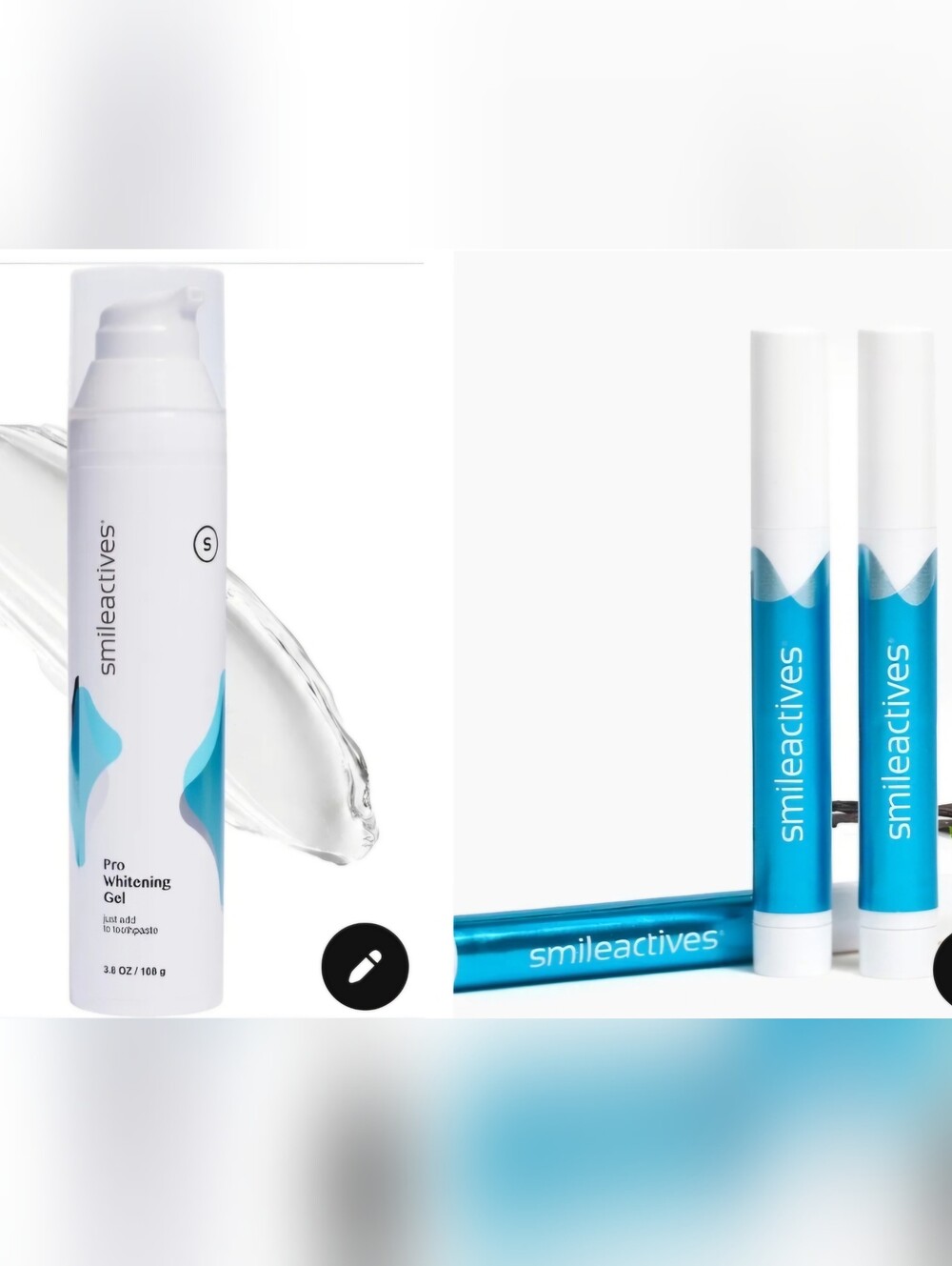 NEW BUNDLE - Large 3.8 oz Size Whitening Gel & 3 Teeth Whitening Gel Pens.